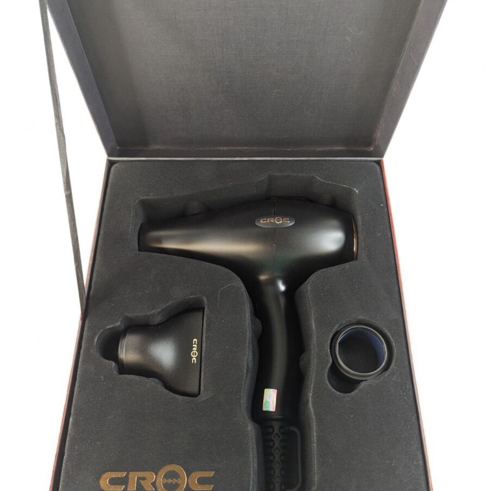 New Professional Croc IC2 infrared Master Collection Hair dryer Set. Rare!